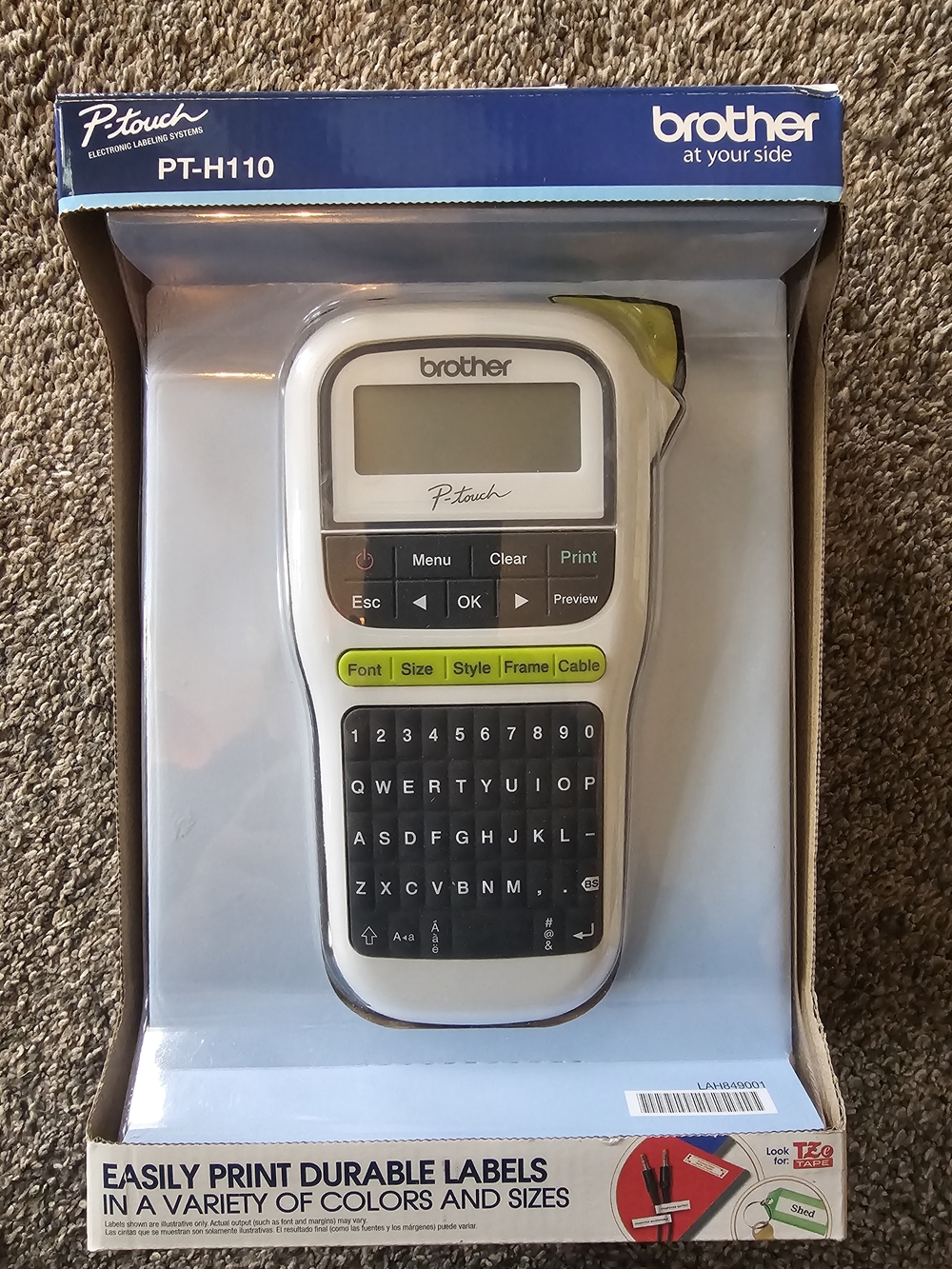Label Maker (Brother P-Touch PT-H110)